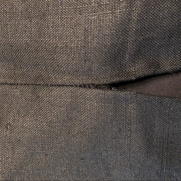 Vintage Pia Rucci Black Sleeveless Linen Dress - Picture 10 of 10